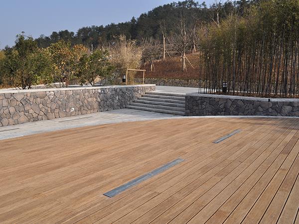 杭州室外重竹地板施工